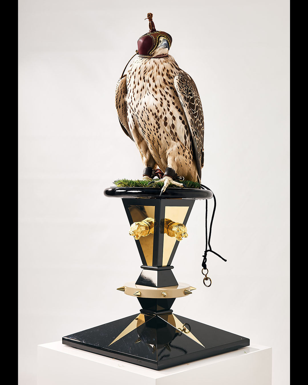 EMPEROR — The Imperial Crown Falcon Perch