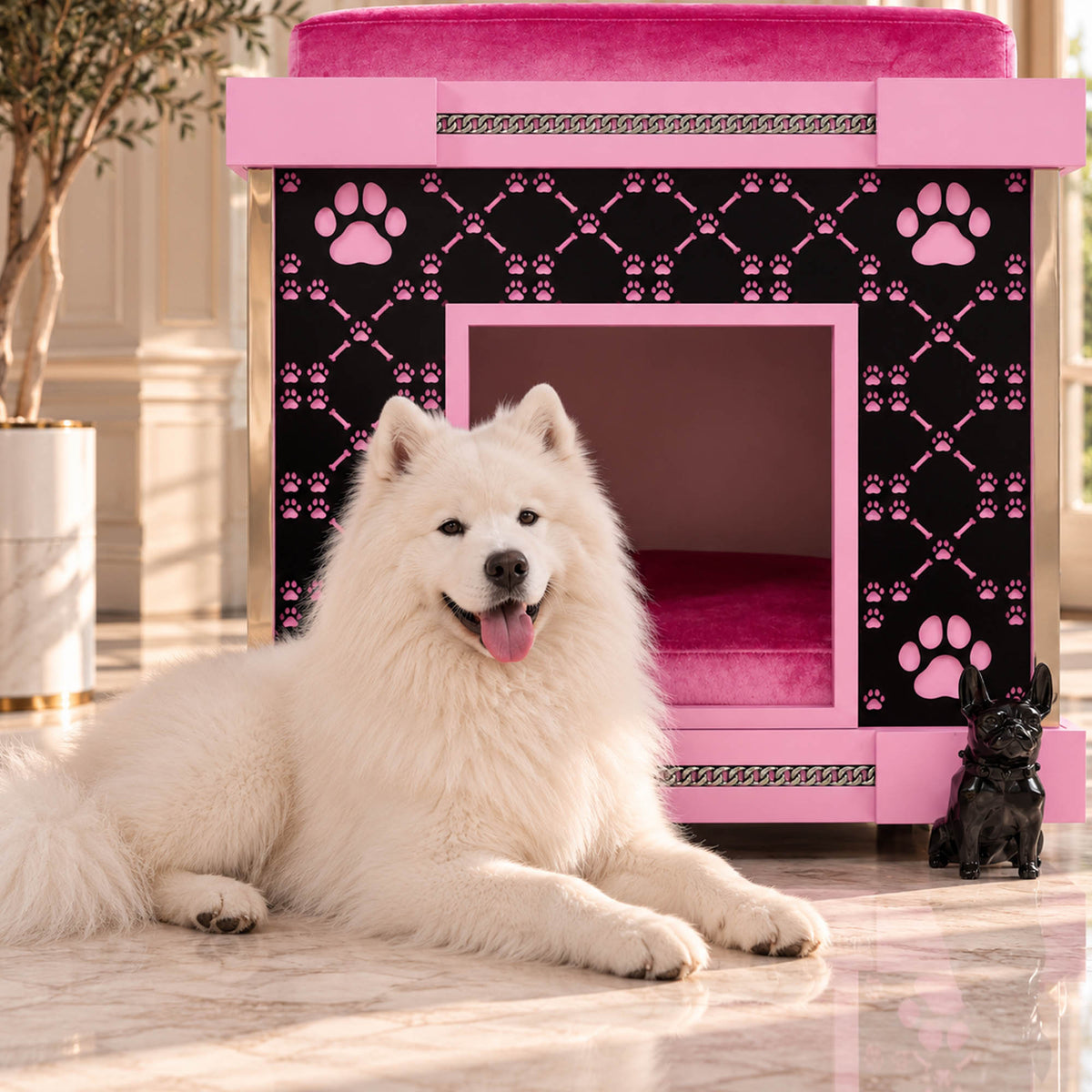 FUROAR large sweetie puppy play DOG KENNEL