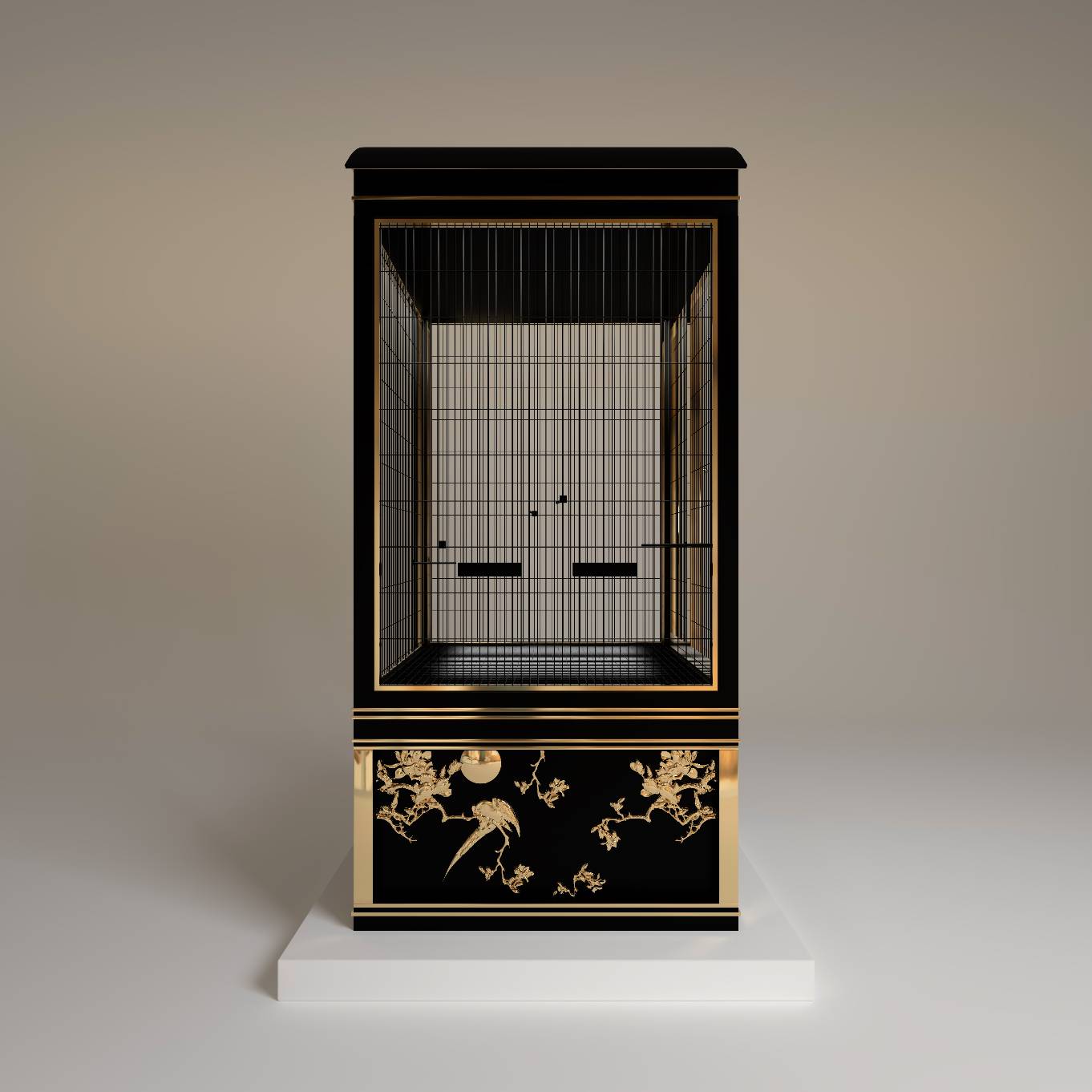 Petit Tresor luxury bird sanctuary by FUROAR side elevation elite proportions and royal craftsmanship