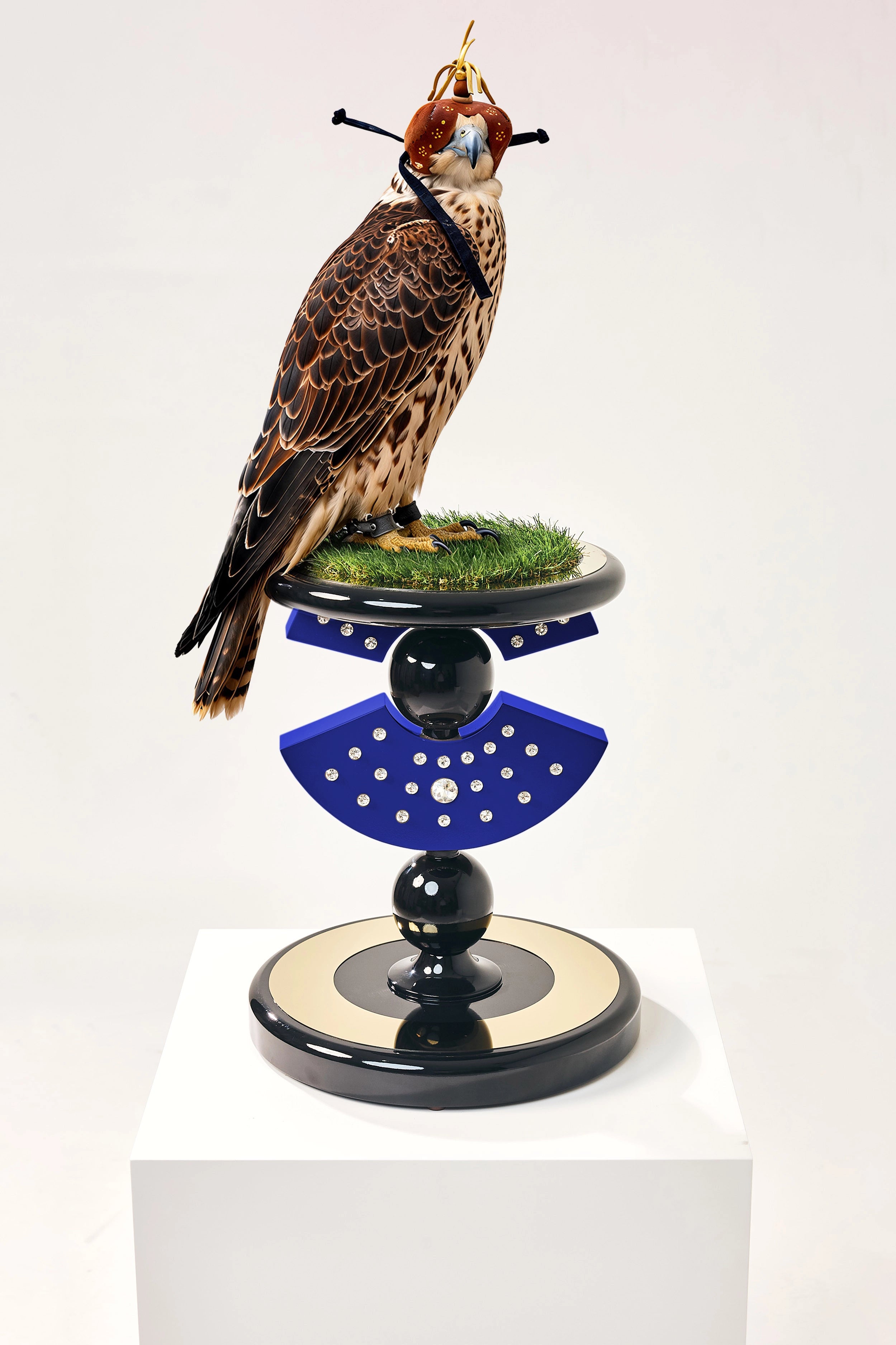 ATTYLAR— The Babylonian  Queen Falcon Perch