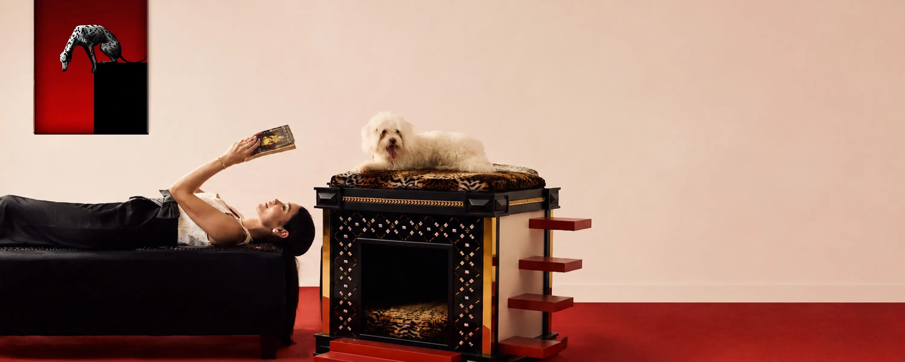 FUROAR Posh Luxury dog kennels Dripping in Elegance.