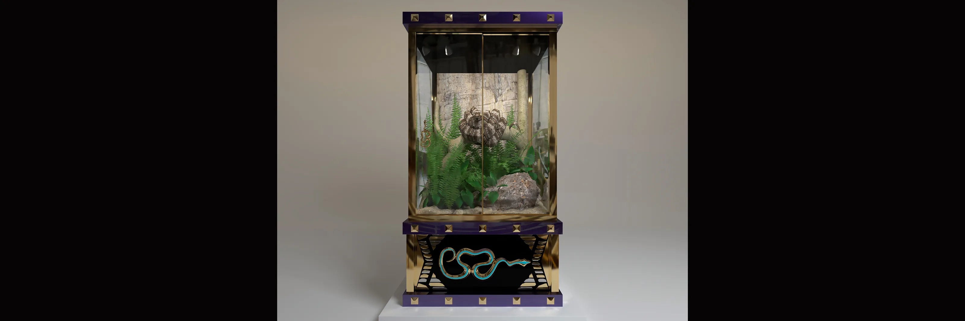 The world's first luxury reptile enclosure collection by FUROAR