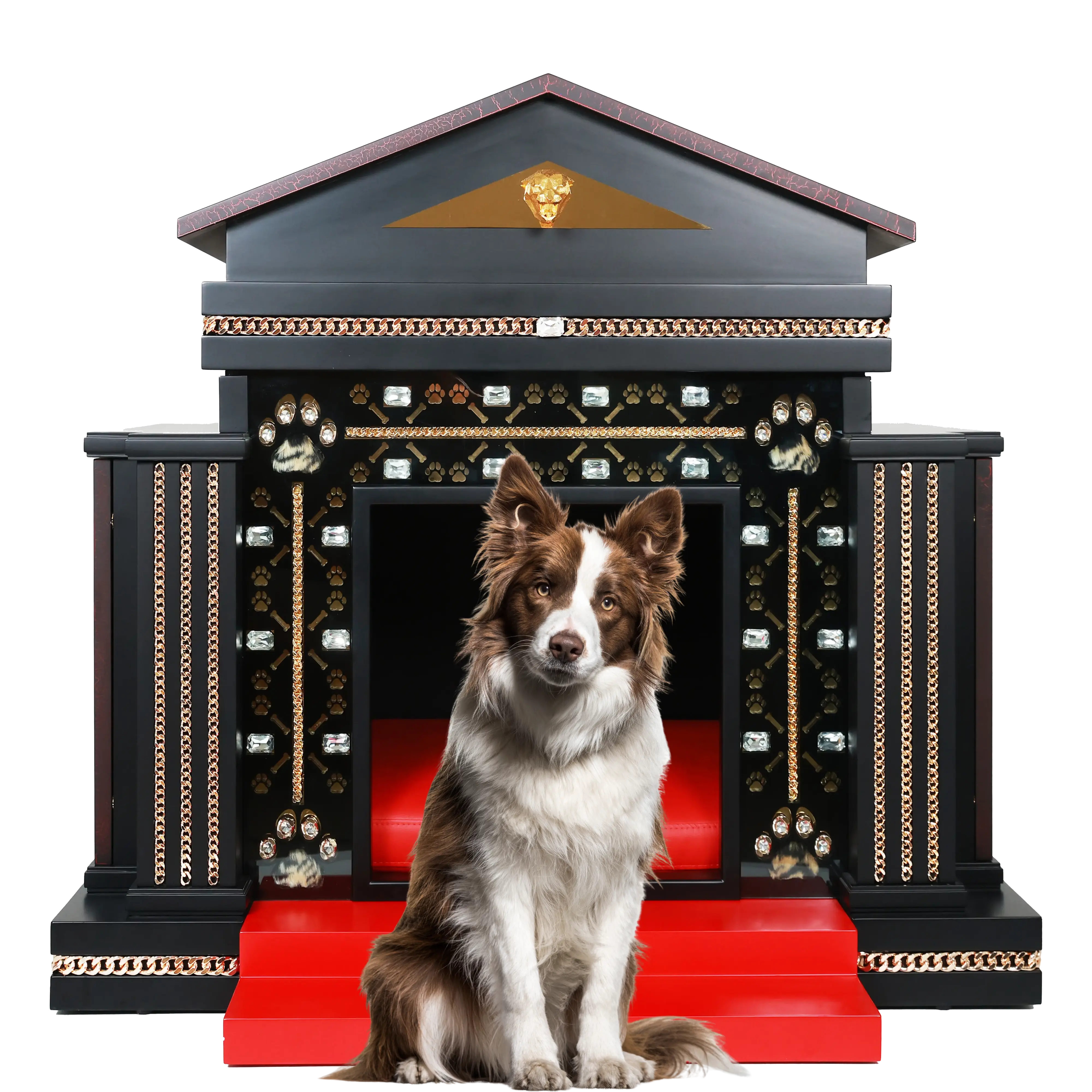 The Star Large dog kennel in an ultra sleek Hollywood edition for large dog breeds.