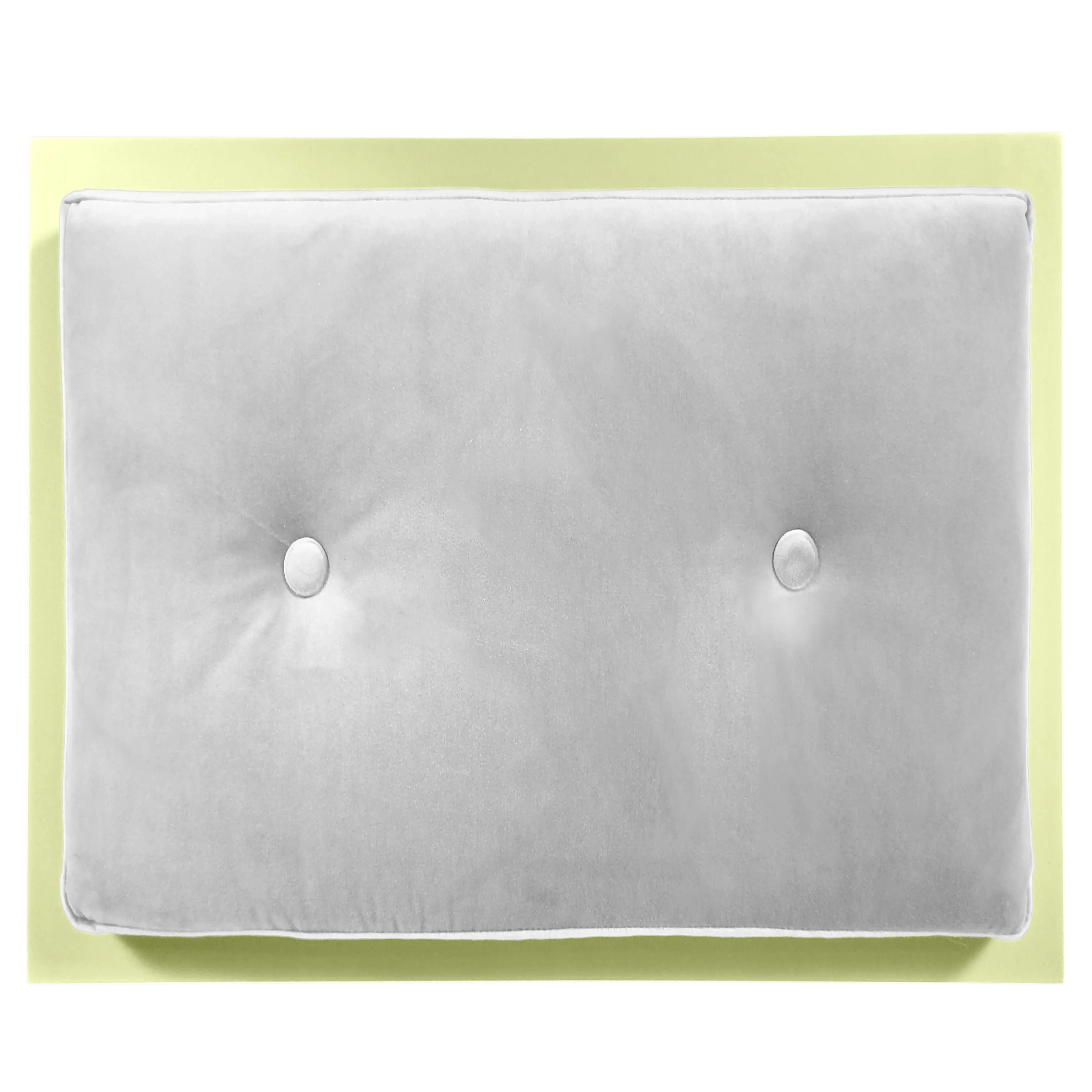 Top view of FUROAR Twinkle Medium pet furniture showing the luxury of the shimmering velvet mattress