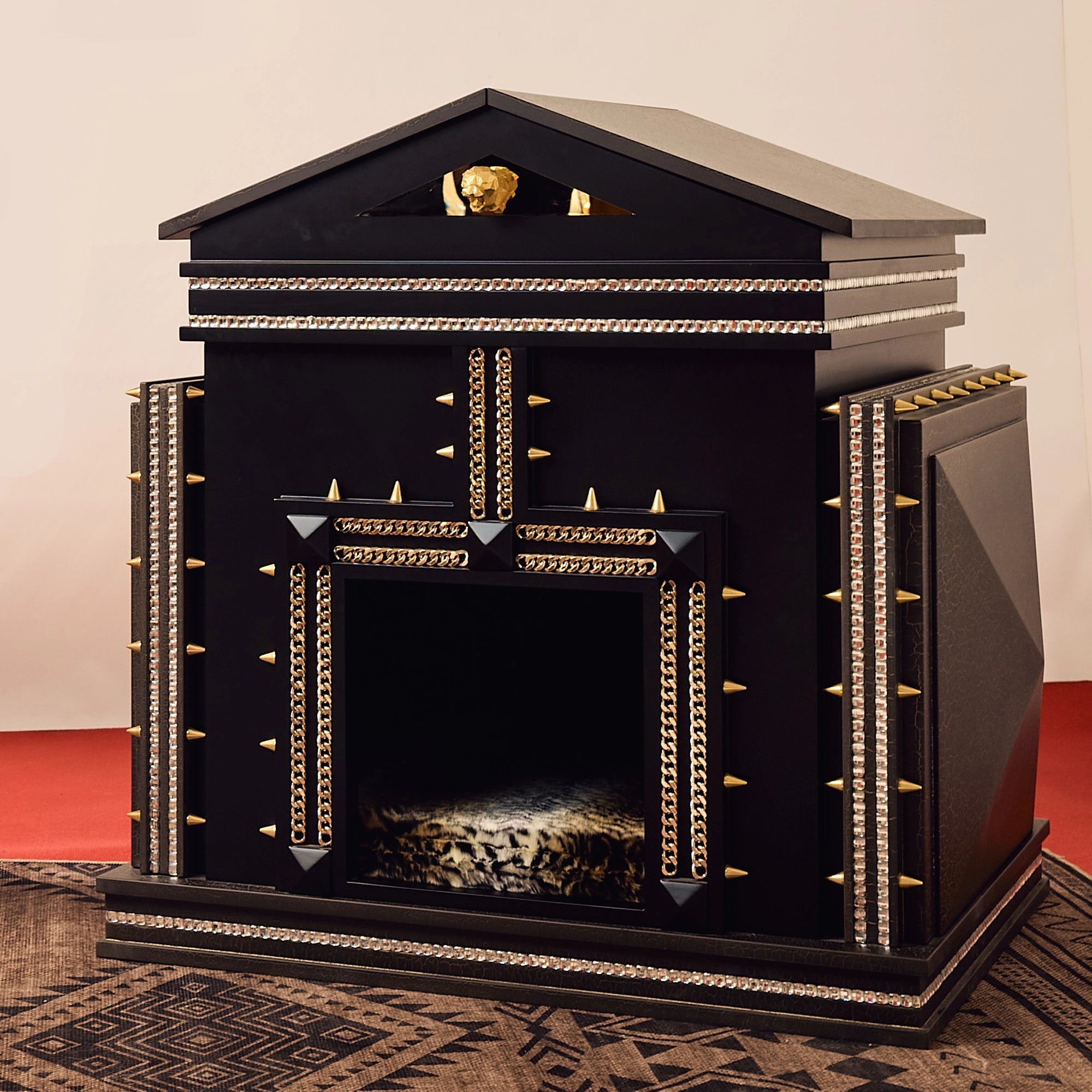FUROAR  Hollywood luxury Dog Kennel for the star companion medium size.