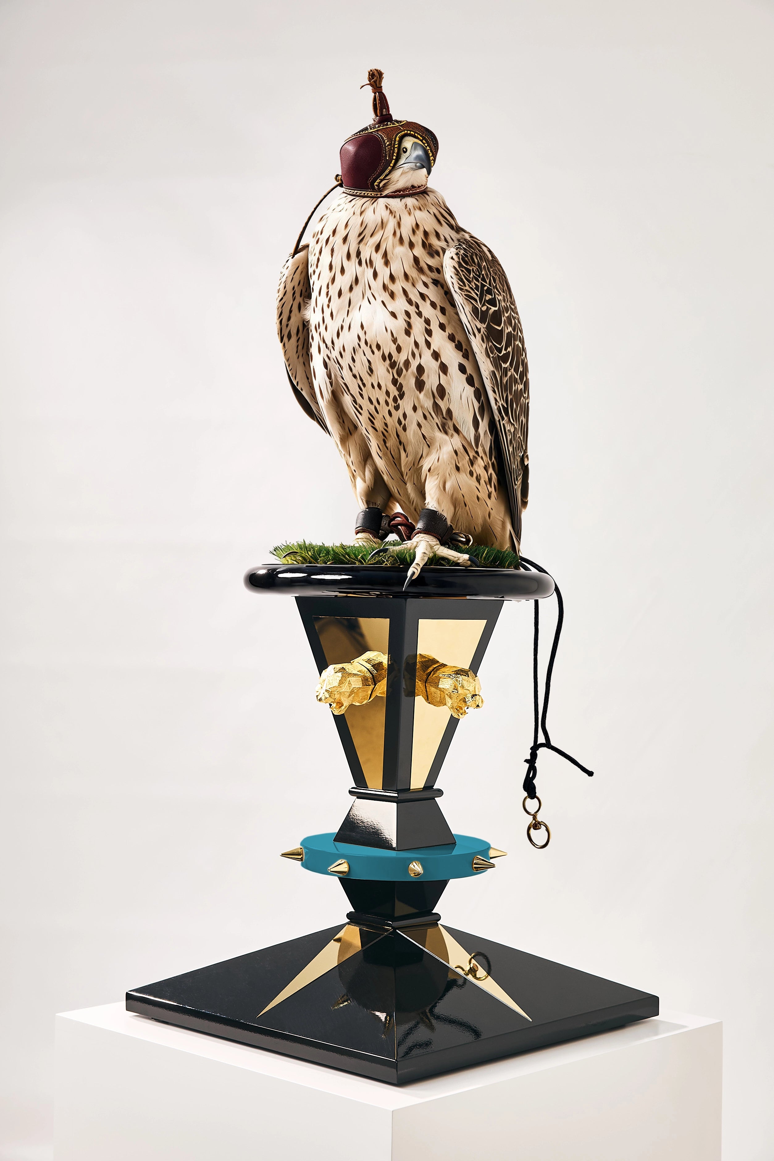 LYSAAR — The Imperial Crown Falcon Perch