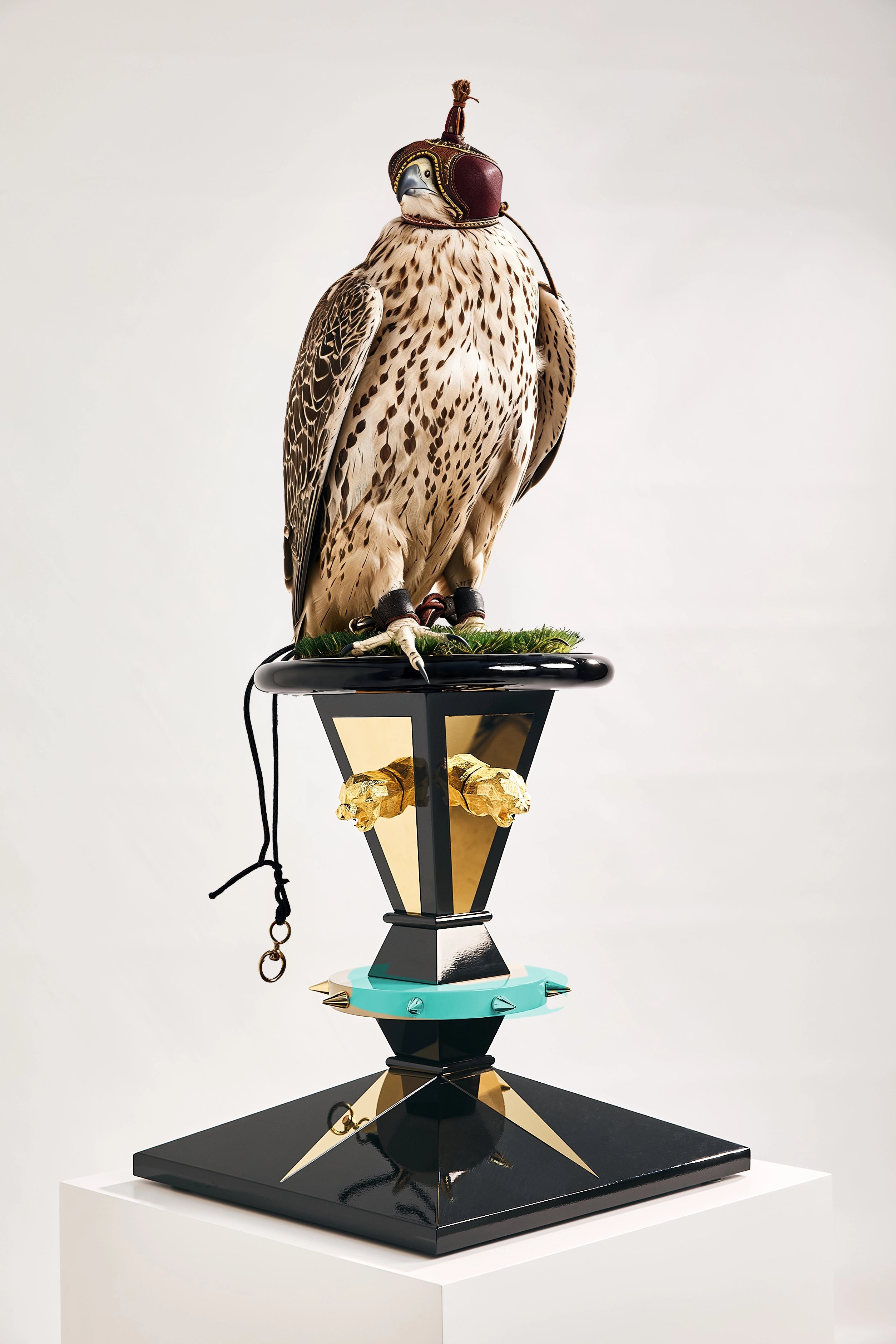 Malakar — The Imperial Crown Falcon Perch